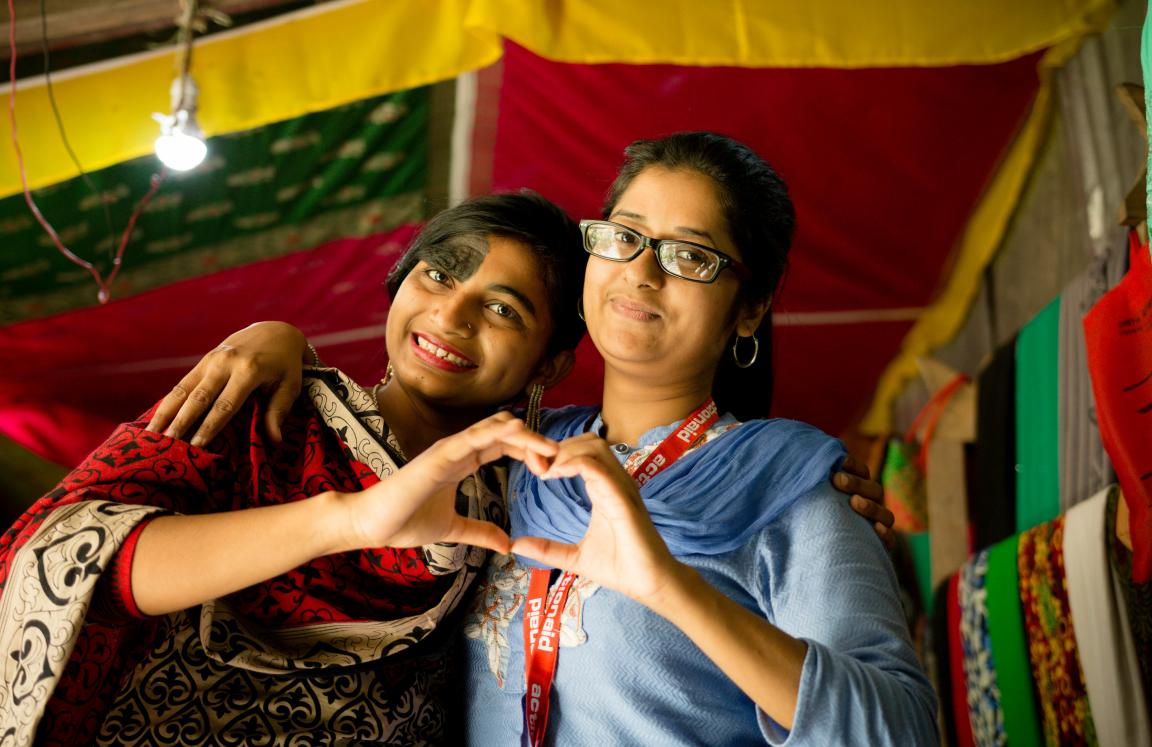 Two women leaders in Bangladesh